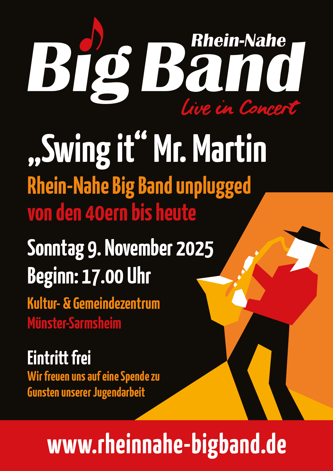 Poster A3 Swing it Mr Martin.indd
